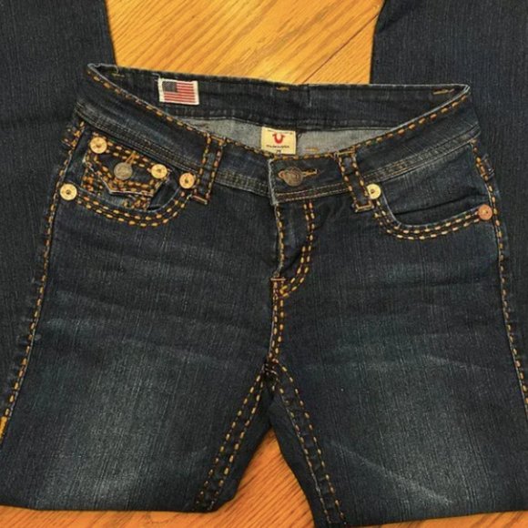 True Religion contrast stitch Jeans - Picture 6 of 6